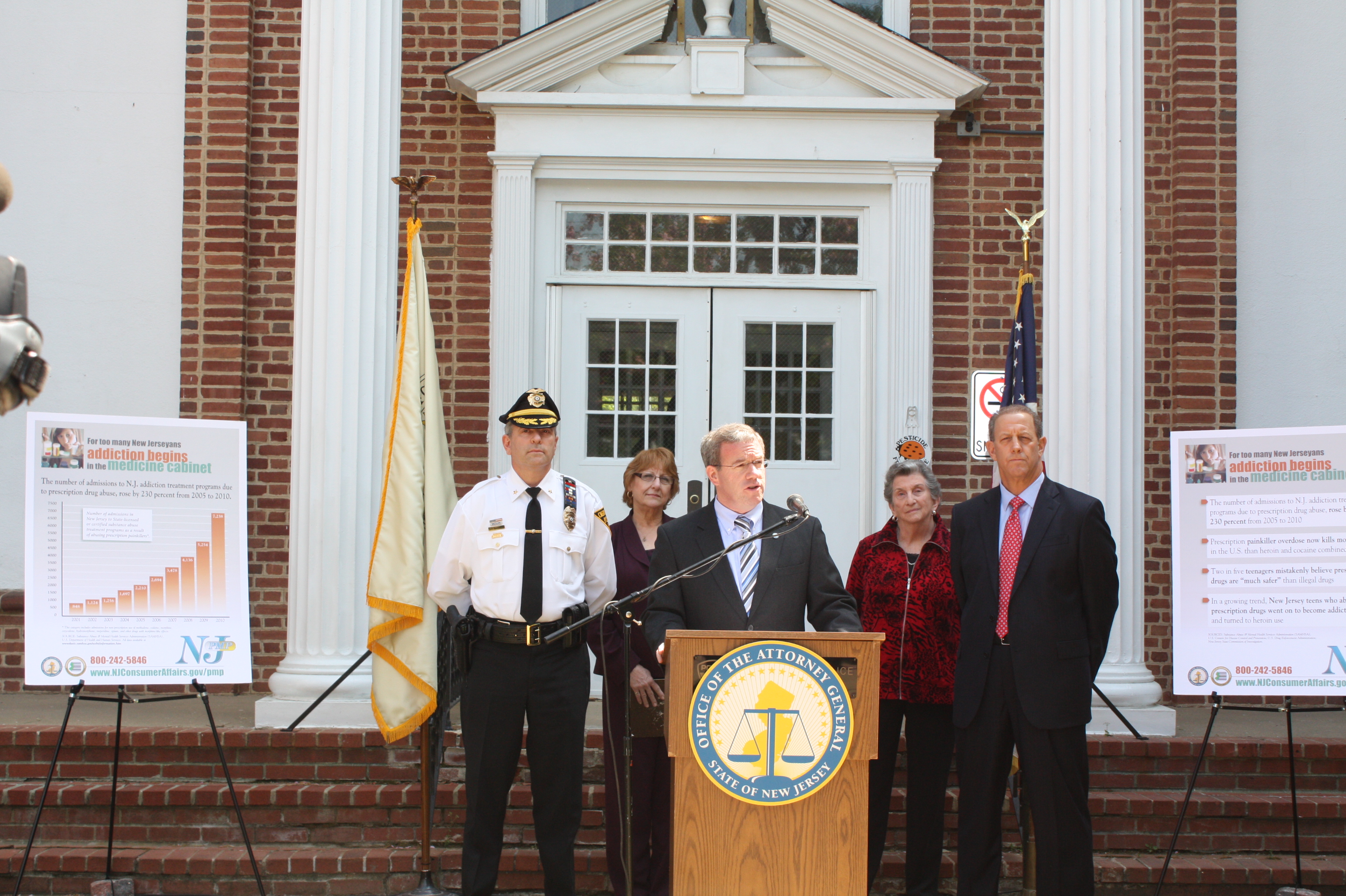 Medicine drop press conference 2